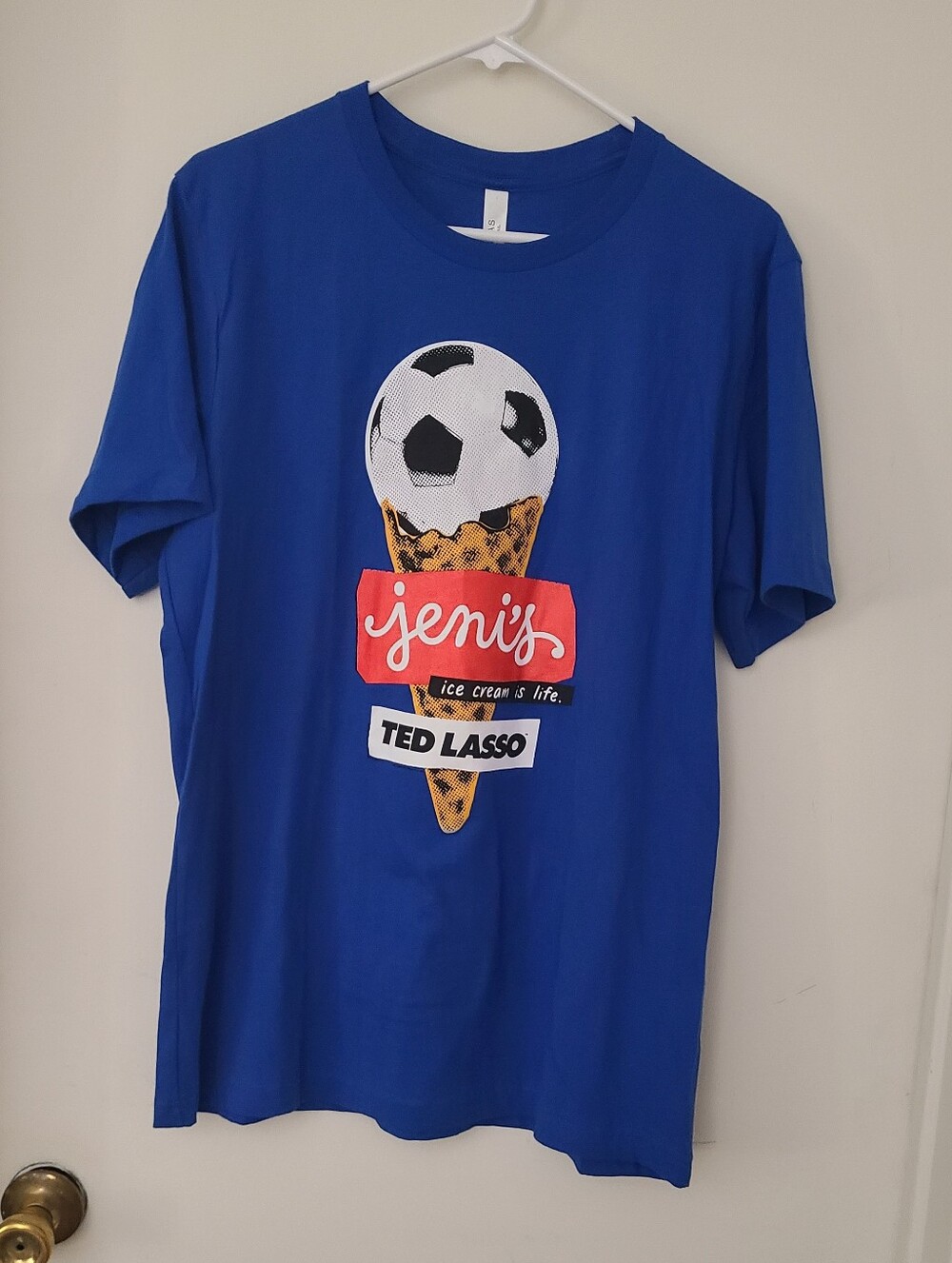 Jeni’s Ted Lasso Ice Cream Is Life Shirt Limited Edition Large
